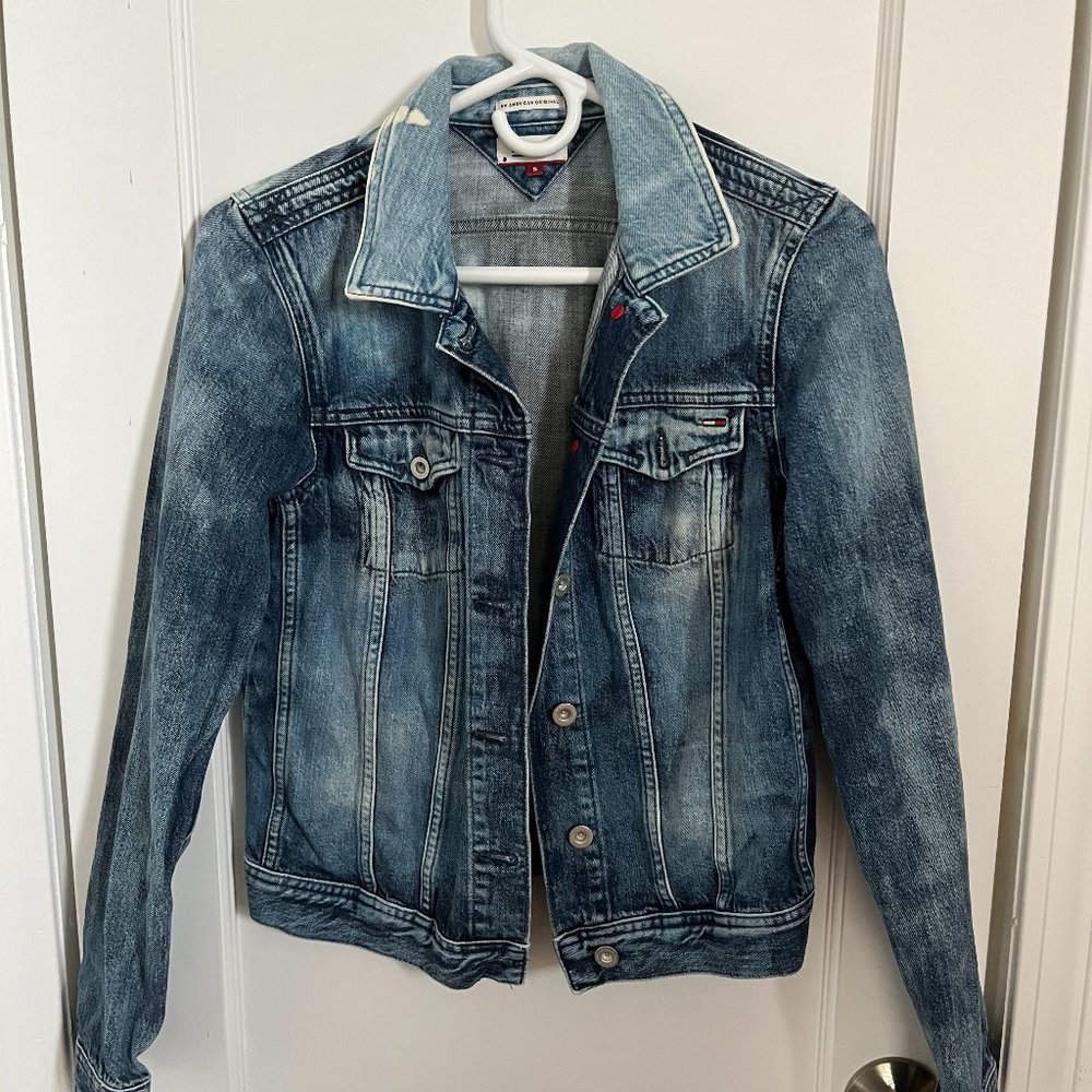 Tommy Hilfiger Acid Wash Denim Jacket
